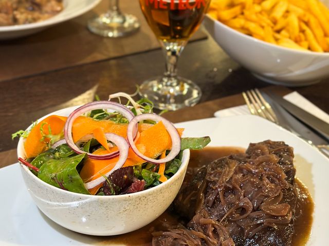 Le Restaurant du Golf de Strasbourg Boeuf aux oignons