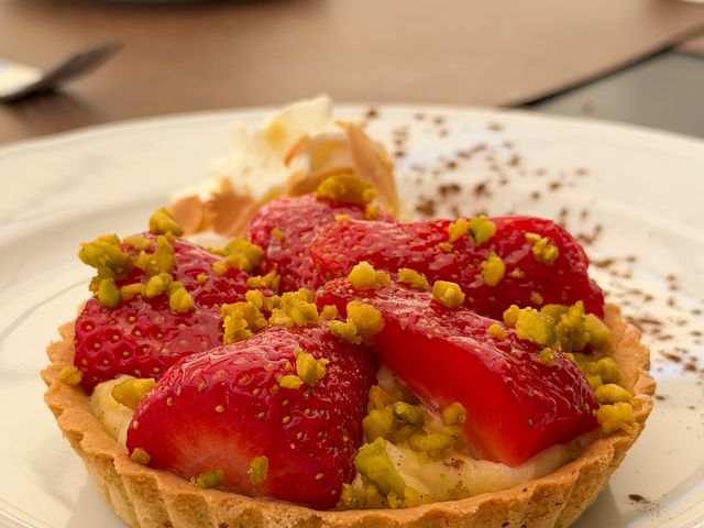 Le Restaurant du Golf de Strasbourg Tartelette à la fraise maison